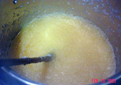 JackieSoap.com Double Boiler Hot Process Soapmaking- The Cook